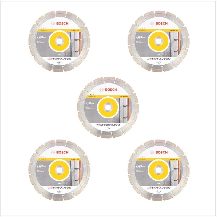 Actual product image Bosch Professional Standard for Universal diamond cutting disc 230x2,6x22,23mm 5 pcs ( 5x 2608615065 )