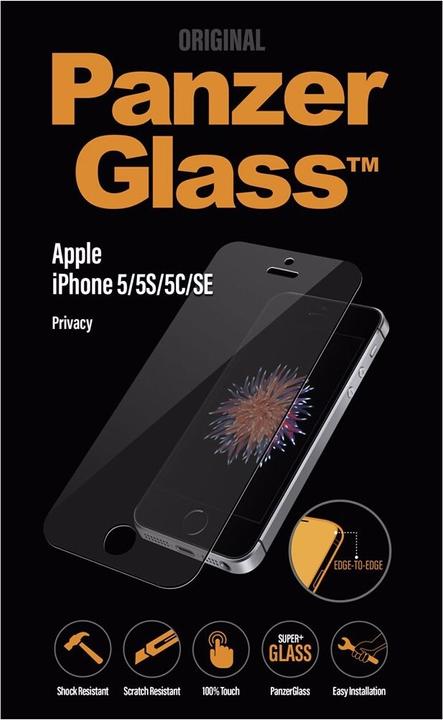 Produktbild PanzerGlass Privacy (1 Stück, Apple iPhone 5)