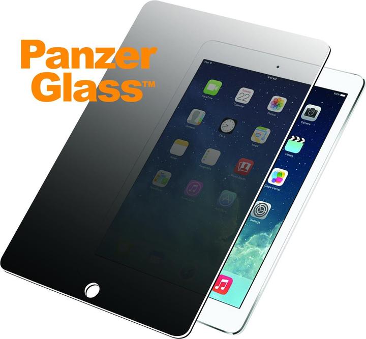 Produktbild PanzerGlass Privacy (1 Stück, iPad 2017 (5. Gen), iPad 2018 (6. Gen), iPad Air, iPad Air 2014 (2. Gen), iPad Pro 9.7 2016 (1. Gen))