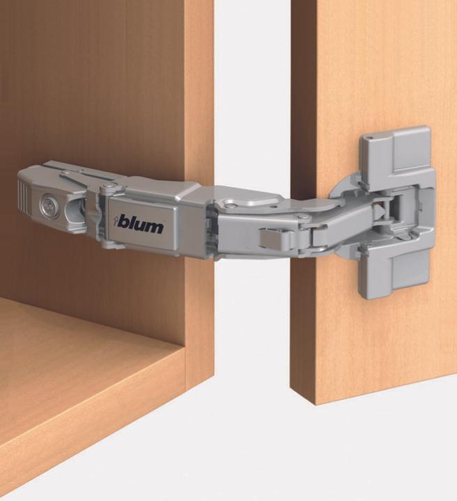 Actual product image Blum Cup hinges CLIP top, zero recess hinge 155 °