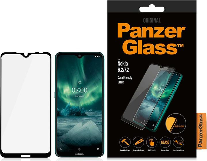 Actual product image PanzerGlass edge to edge (1 Piece, Nokia 7.2, Nokia 6.2)
