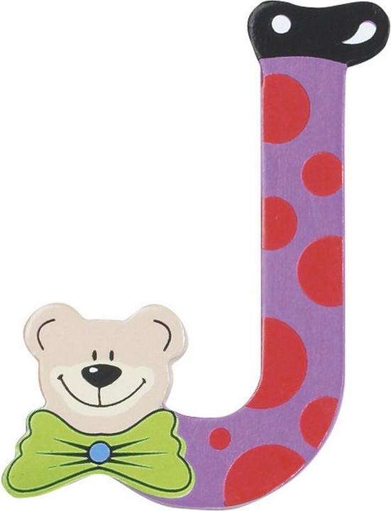 Actual product image Playshoes Wooden letter J