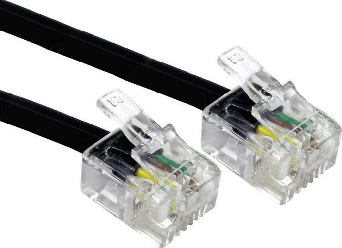 Produktbild RS PRO Telefonkabel RJ11 RJ11 PVC 30m Geschirmt