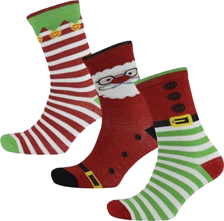 Immagine prodotto RJM Calze natalizie da donna (confezione da 3) (confezione da 3, 37 - 42)
