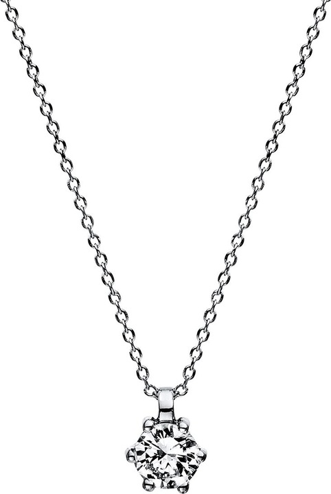 Immagine prodotto Goldberg Diamant Collana a 6 pezzi con busto 18 ct WG (Oro bianco, 42 cm)