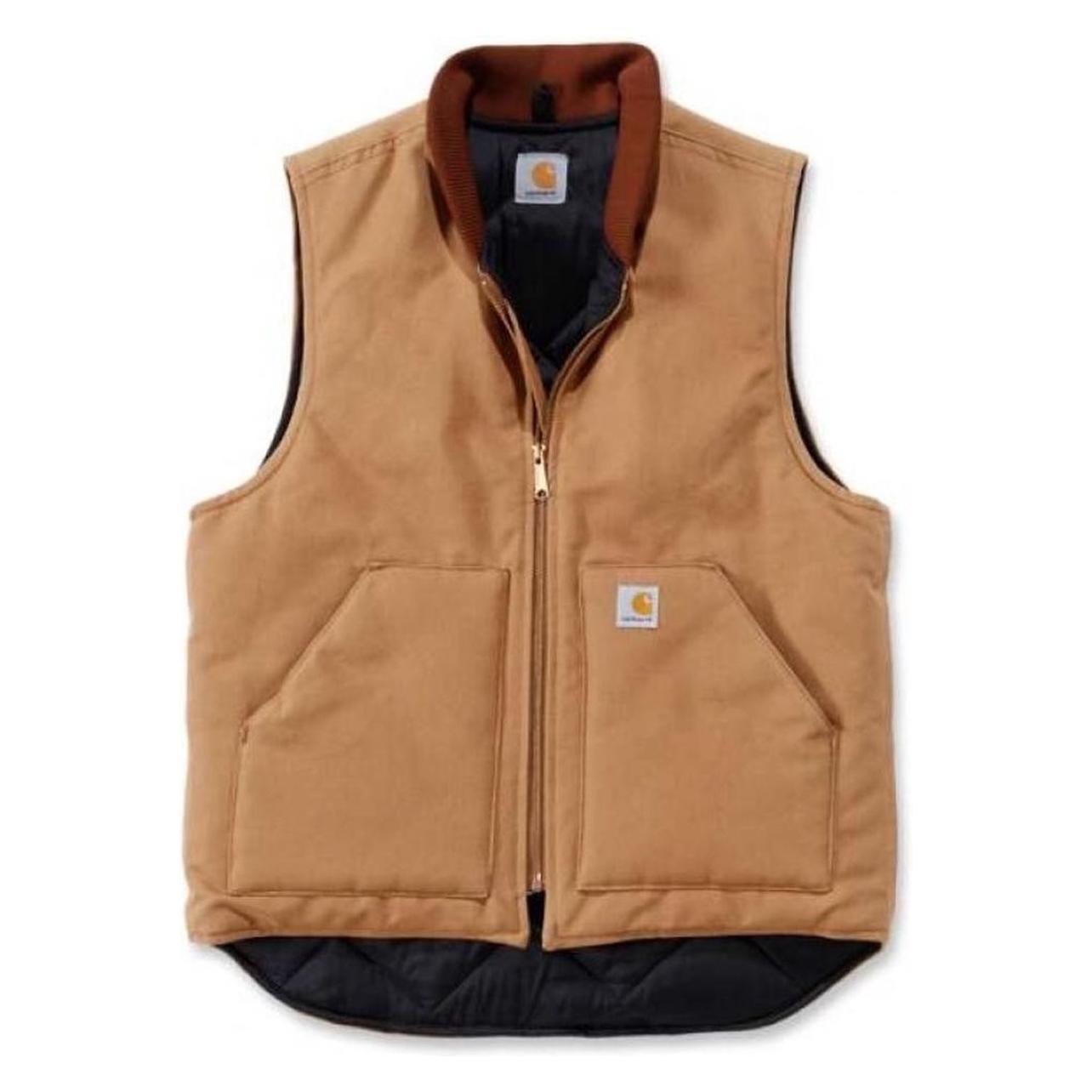 Carhartt, Mannen, Vesten, Arctisch Vest, Bruin, (Xxl)