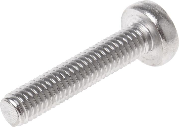 Produktbild RS PRO Schrauben Linsenkopf A4 Kreuz M6x30mm