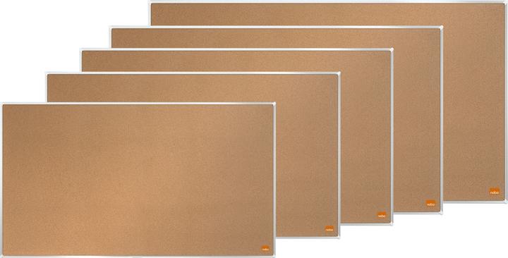 Image du produit Nobo Tableau en liège Impression Pro 1915417 brun naturel, 87x155cm (Tableau d'affichage, 87 x 155 cm)