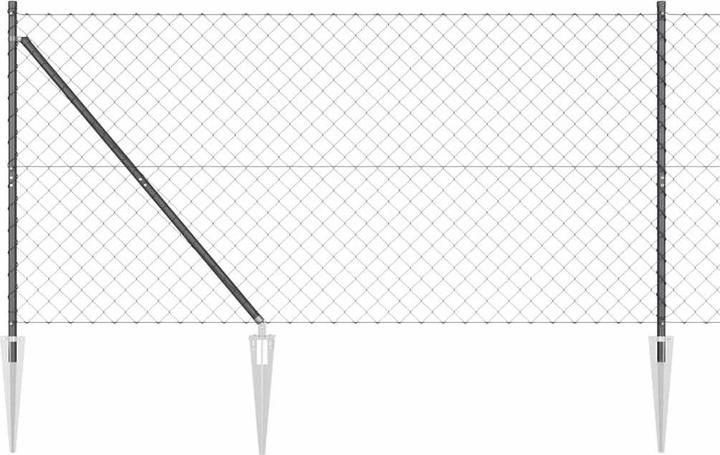 Actual product image vidaXL Zaunpfosten