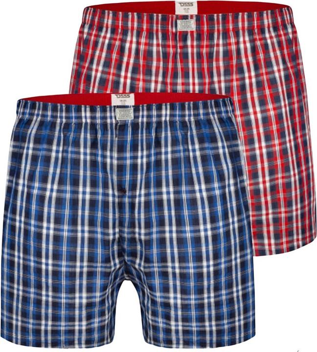 Immagine prodotto DUKE Boxer D555 king size a scacchi 2 pezzi (8XL)
