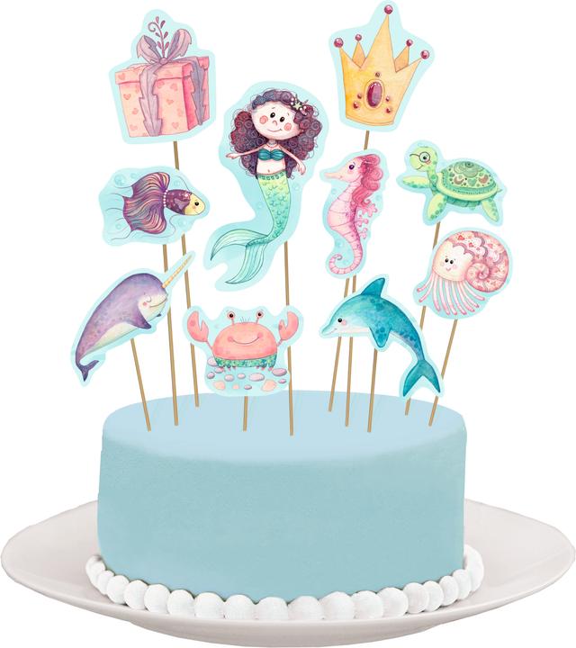 Produktbild Susy Card SUSYCARD Party-Tasche Mermaid Set klein 8-teilig (1 Stk.)