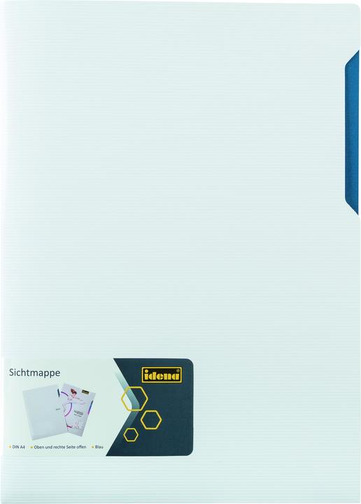 Productafbeelding Idena Displaymap PP A4 wit blauw (A4, 1 x)