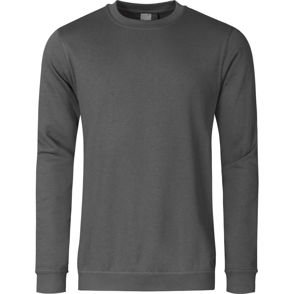 Promodoro, Arbeitsjacke, Men's Sweatshirt 80/20 Grösse L steel grey (L)