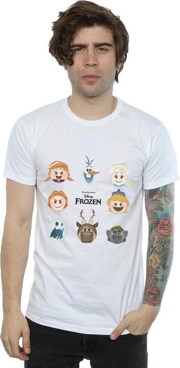 Immagine prodotto Disney Frozen Heads Maglietta Uomo (XL)