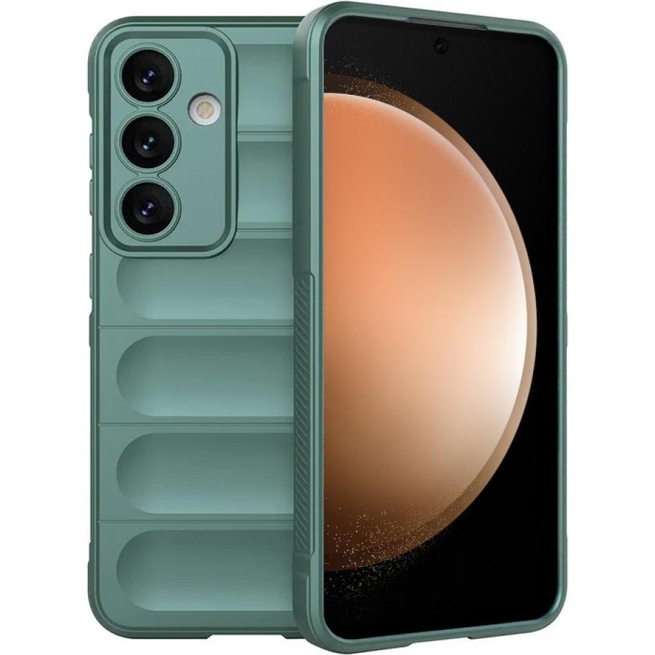 Screenguard CloudCase Samsung Galaxy S23 FE Hülle (Samsung Galaxy S23 FE), Smartphone Hülle, Grün