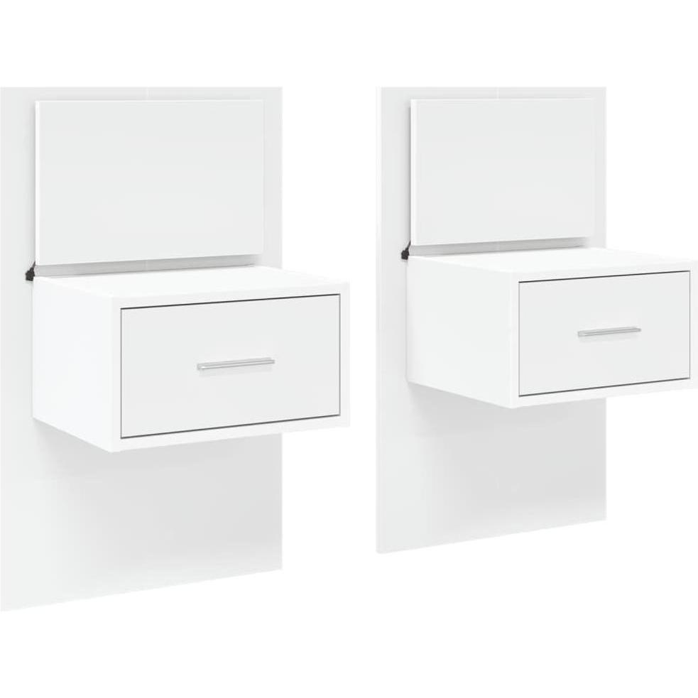 VidaXL, Nachttisch, Laurette (48.5 x 32.5 x 80 cm)