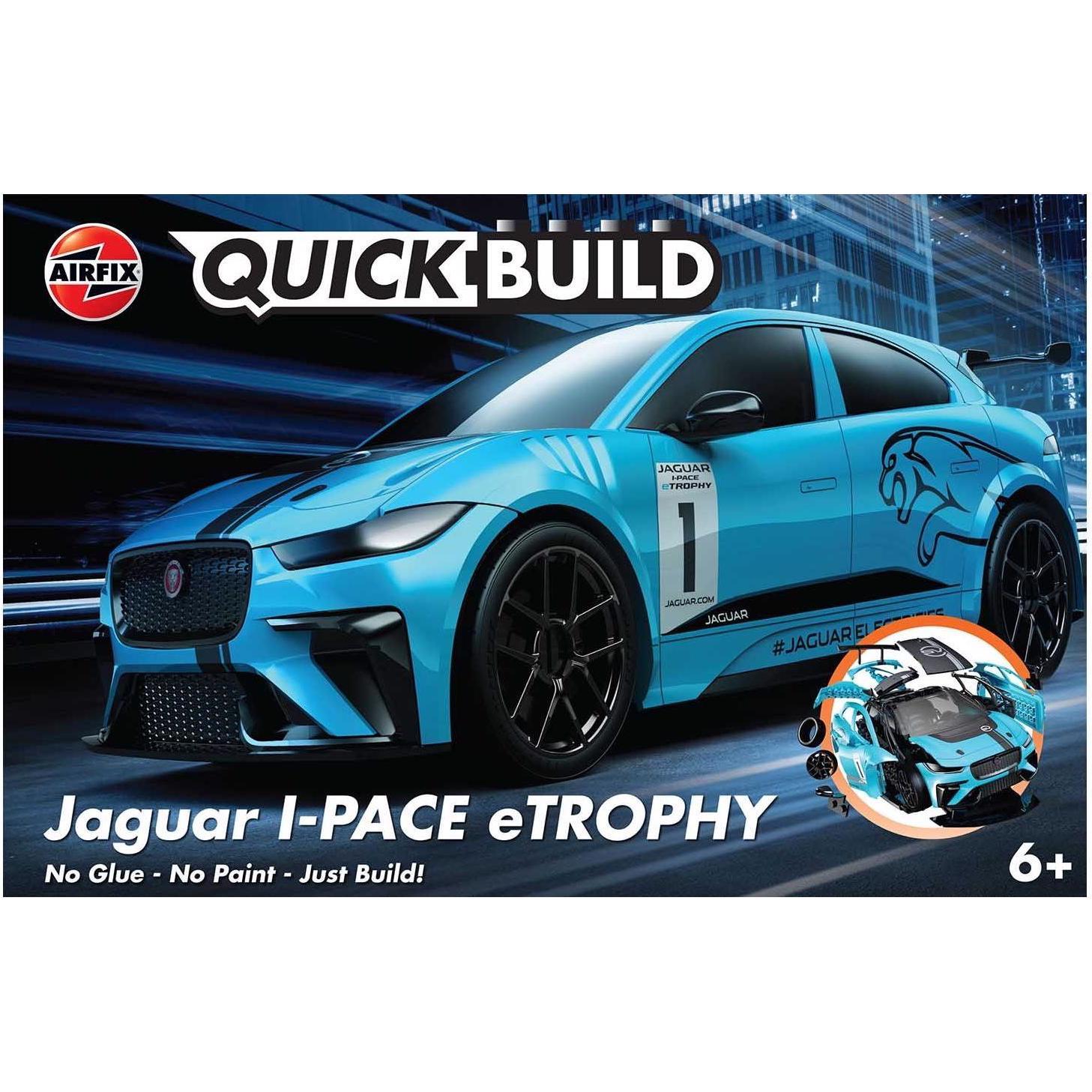 Airfix Bausatz Jaguar I-PACE eTROPHY Quick Build