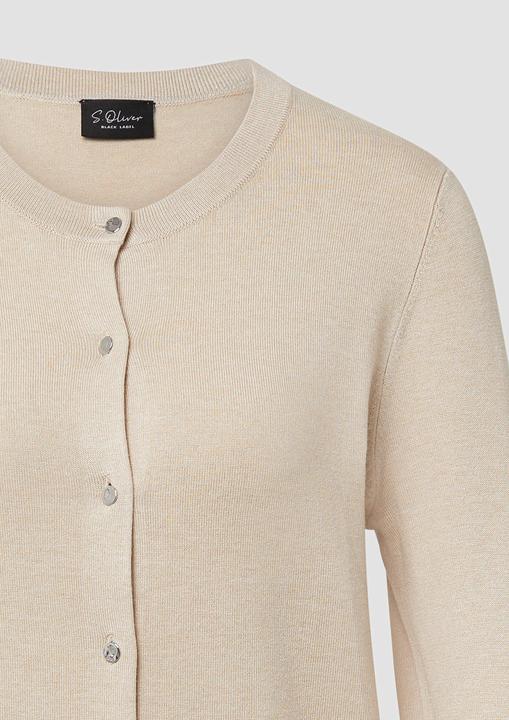 Produktbild s.Oliver Cardigan aus Viskosemix mit Glitzerbündchen (42)