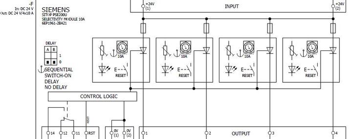 Produktbild Siemens Elektronische Sicherung 6EP196