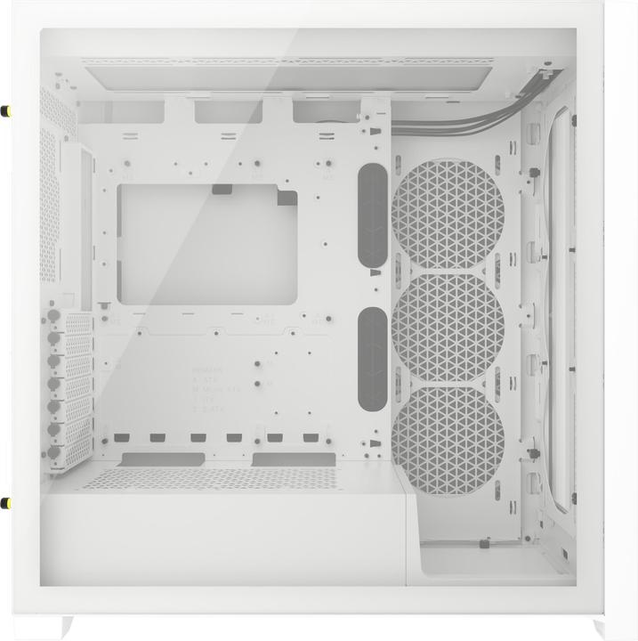 Actual product image Corsair FRAME 5000D RS WHITE MID CASE (Mini-ITX, ATX, mATX, E-ATX)