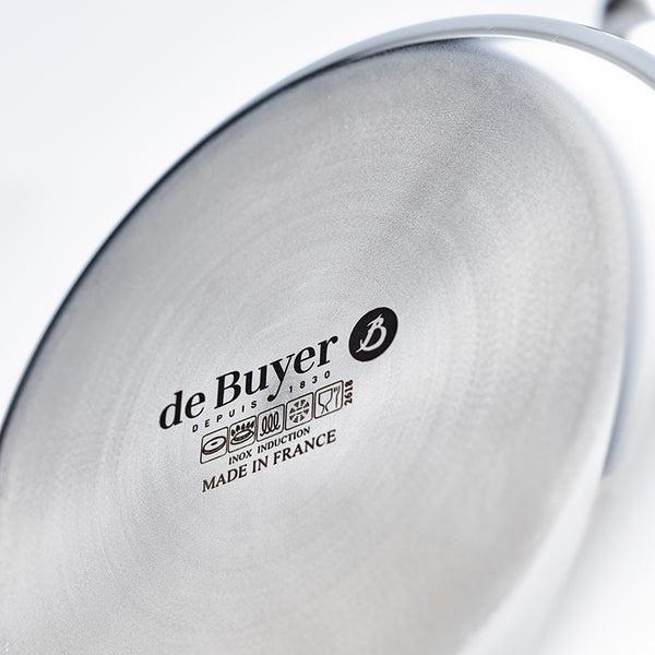 Actual product image de Buyer Affinity saucepan with lid induction (20 cm, Pot, Stainless steel)