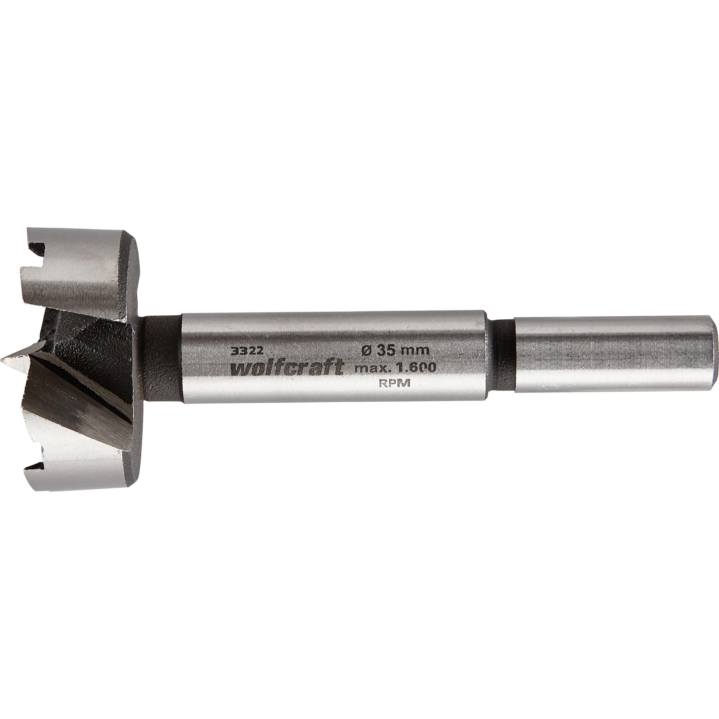 Thumbnail - wolfcraft, Bohrereinsatz, Forstnerbohrer, Ø 45 mm (10 mm)