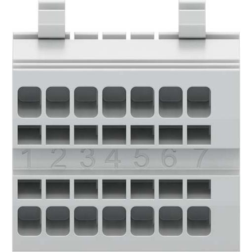 Striebel & John STR ZK72S ZK72S Steuerleitungsklemme 7pol./2 steckbar, Elektronikzubehör + Gehäuse