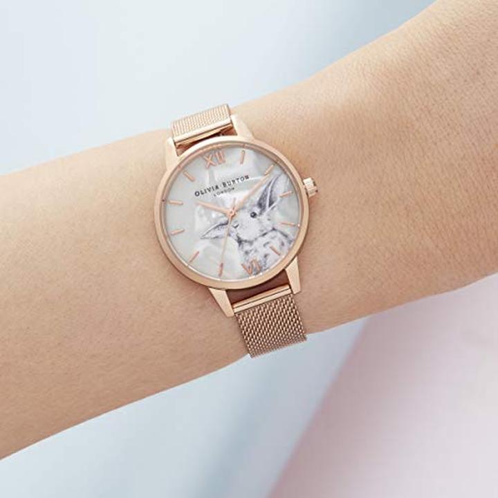 Actual product image Olivia Burton Wrist watch with stainless steel bracelet (Analogue wristwatch, 30 mm)