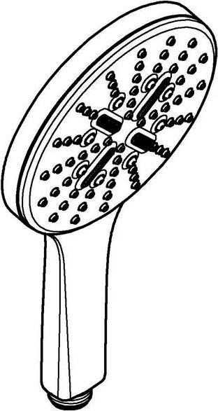 Produktbild Grohe Rainshower SmartActive 130 Handbrause (3 Strahlarten, 12 l/min)