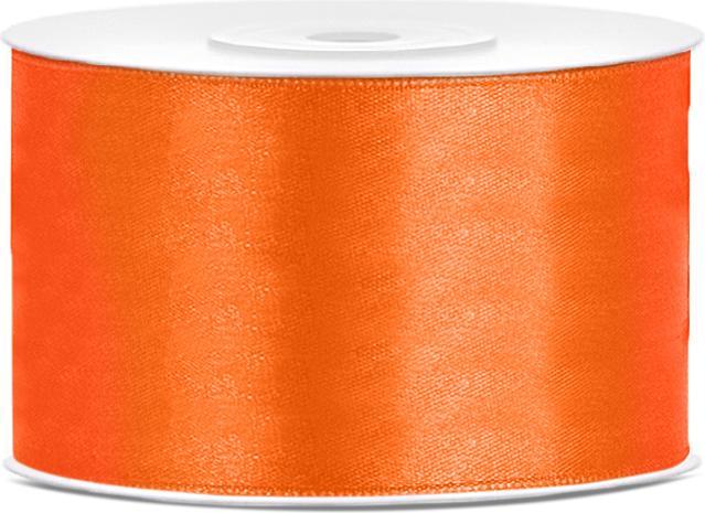 Image du produit Partydeco Ruban de satin 38mm orange (25m) (1x)