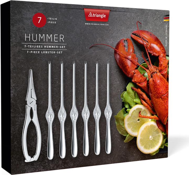 Actual product image Triangle Lobster garnish (1 pcs., Pitchfork)