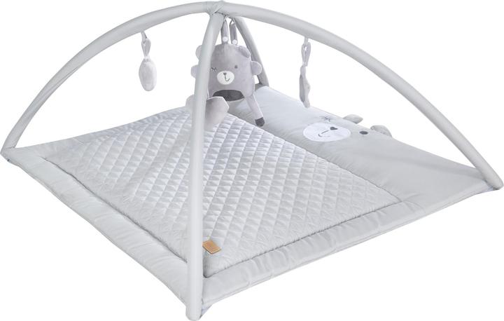 Produktbild Roba Krabbeldecke mit Spielbogen Style grau