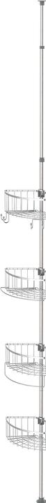 Produktbild Eisl Teleskop-Dusch-Eckregal (23.10 x 23.10 x 245 cm)