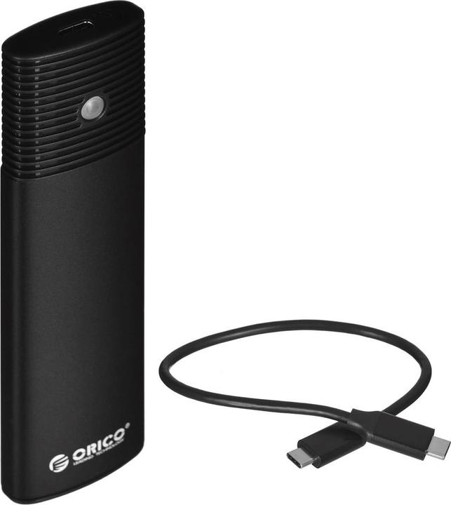 Image du produit Orico Boîtier externe M.2 NVMe, PWM2-G2-BK-EP, USB-C, 10Gbps (Noir) (M.2)