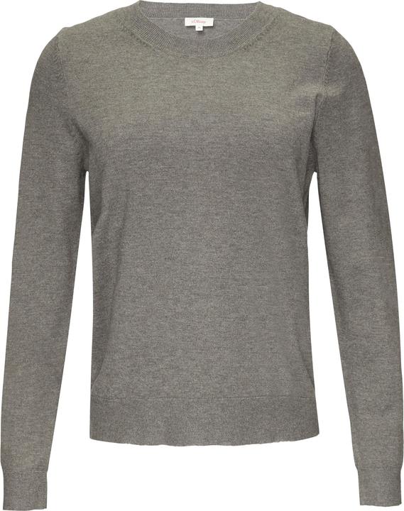 Actual product image s.Oliver Strickpullover Strickpullover aus Viskosemix (38)