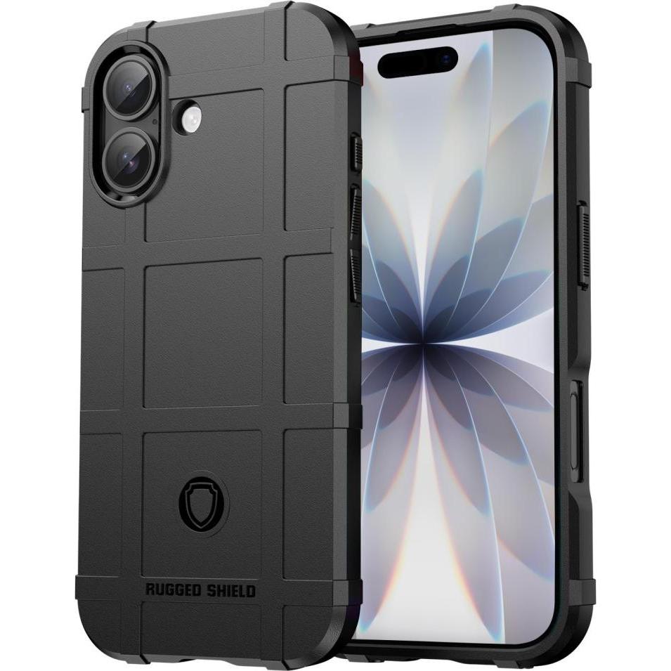 Screenguard Rugged Shield Hülle (Apple iPhone 17), Cover smartphone, Nero