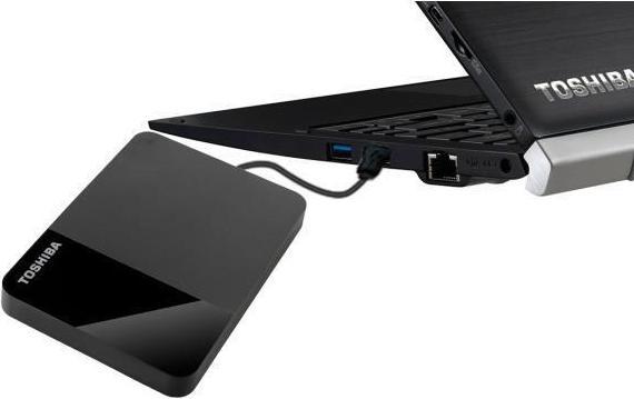 Actual product image Toshiba Canvio Basics (1 TB)