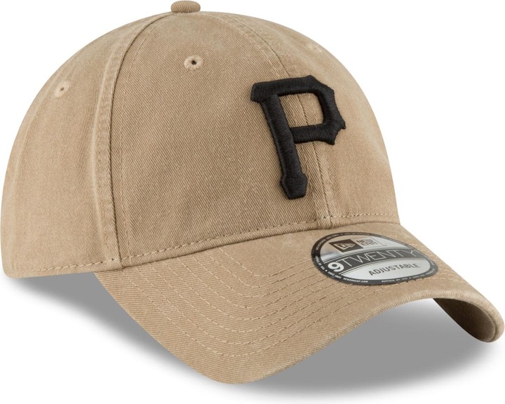 Actual product image New Era 9Twenty Strapback Cap - Pittsburgh Pirates Khaki