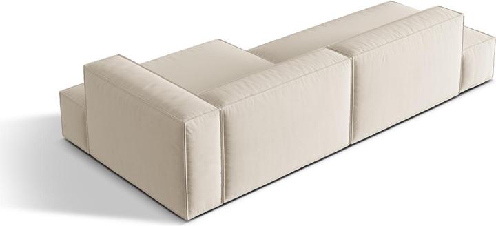 Actual product image Micadoni Modular Right Corner Sofa, "Nuria", 4 Seats, 147x312x72 Made in Europe (Modular sofa, Corner sofa)
