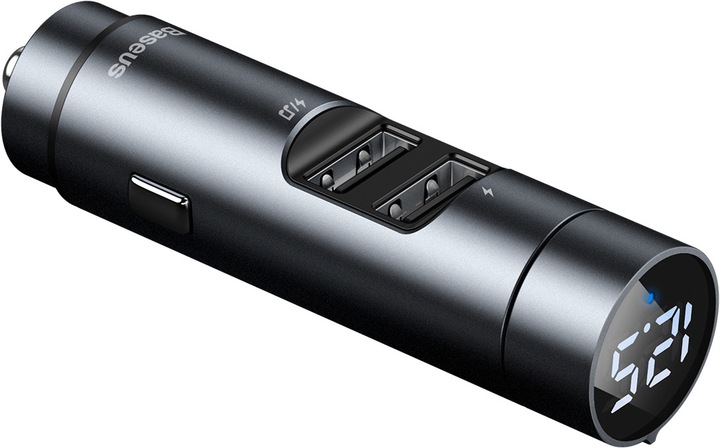 Actual product image Baseus Energy Column Car Wireless MP3 Charger