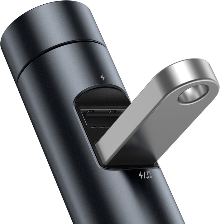 Actual product image Baseus Energy Column Car Wireless MP3 Charger
