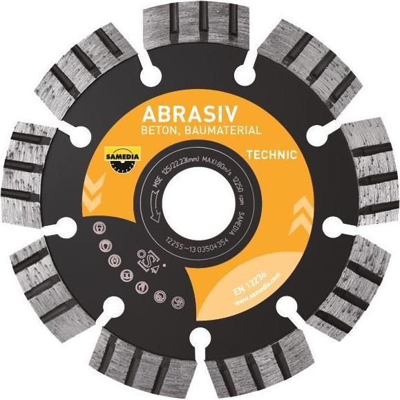 Samedia, Sägeblatt, TECHNIC MSE 125x22,23 Eco Diamant-Trennscheibe Universal 310020