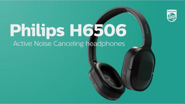 Productafbeelding Philips TAH6506BK/00 (ANC, 25 h, Bedraad, Draadloze)