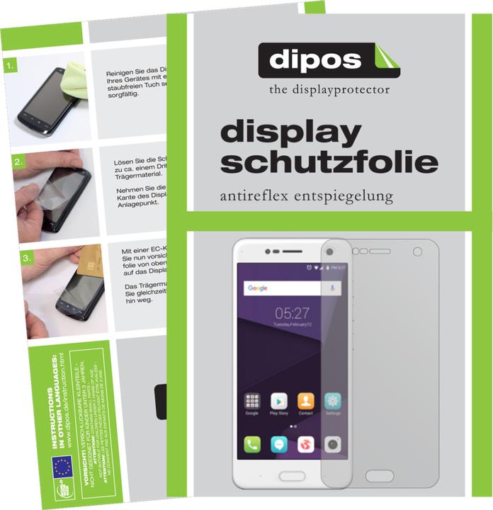Dipos 6 Pellicole Protettive Antiriflesso Per ZTE Blade A6 – Made In Germany, Anti-Impronta - 3