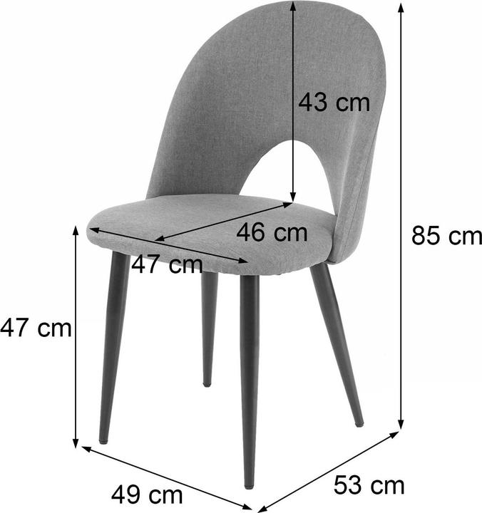 Actual product image JOHN316 Esszimmerstuhl