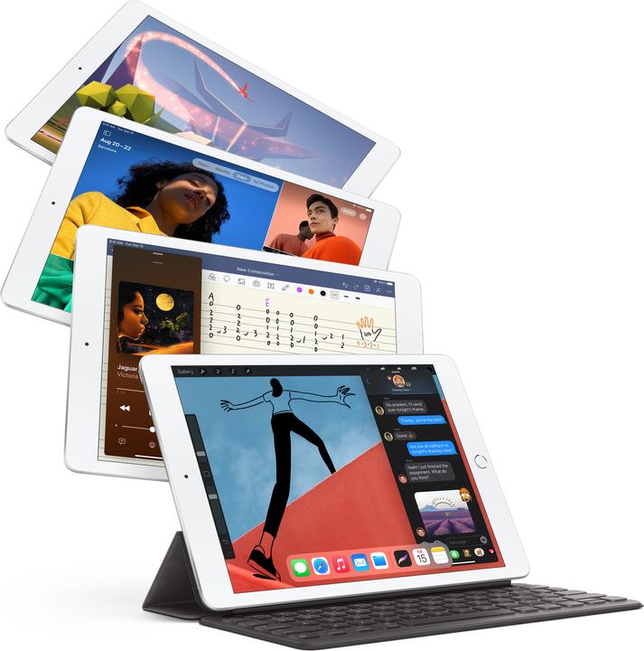 Produktbild Apple iPad 2020 (8. Gen) (nur WLAN, 10.20", 128 GB, Gold)