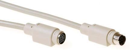 Image du produit ACT 8 pôles Mini-Din mâle - 8 pôles Mini-Din femelle 2,00 m (2 m)