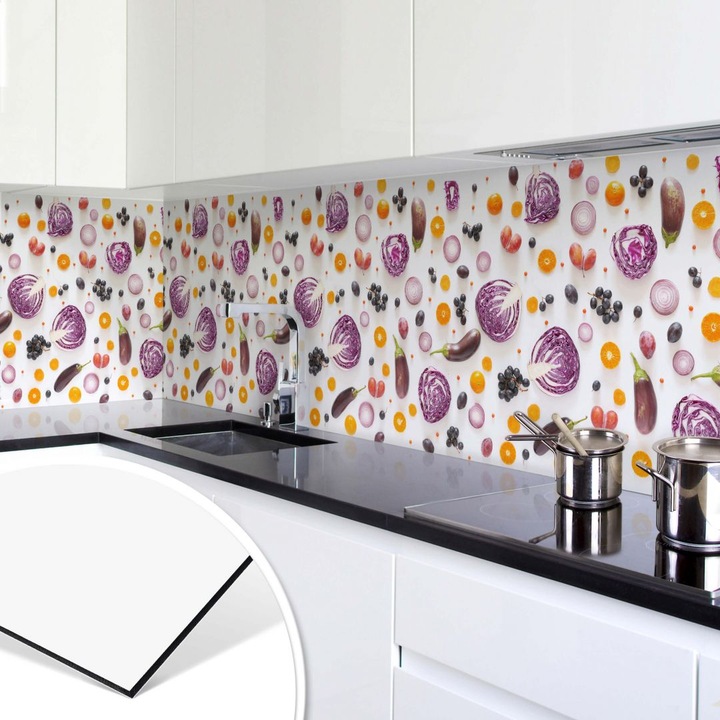 Actual product image Trenddeko Fresh vegetables 02 (60 x 120 cm)