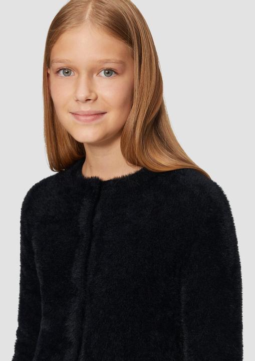 Produktbild S.Oliver Strickjacke Flauschige Strickjacke aus Effekt-Garn (170, 176)