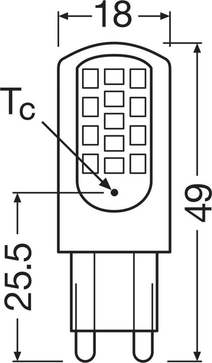 Produktbild Osram Led Pin (G9, 4.20 W, 470 lm, 1 x, E)